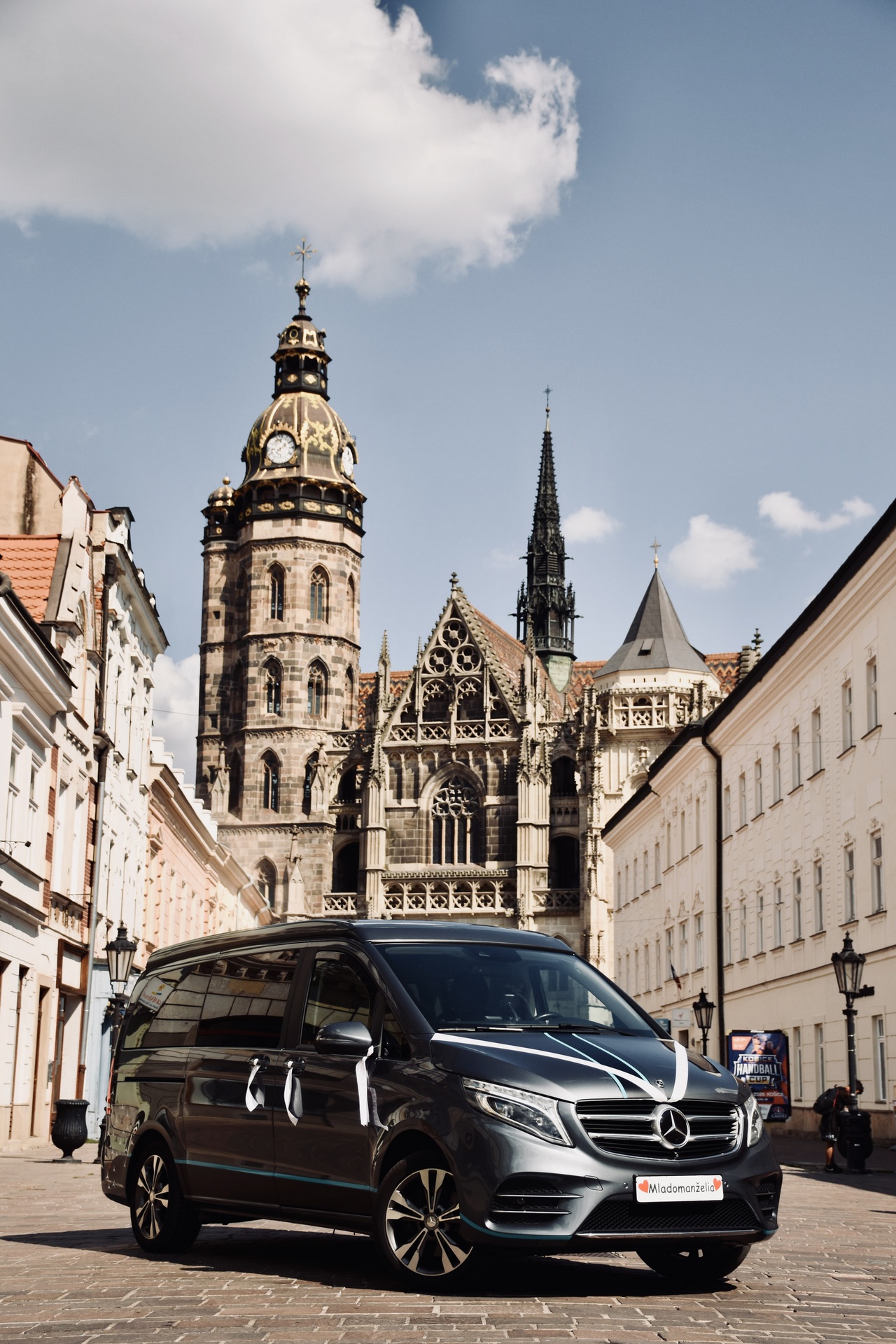 Svadobné auto Mercedes Marco Polo Košice